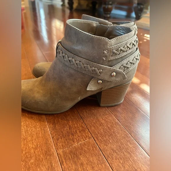 Taupe Bootie - Picture 3 of 5